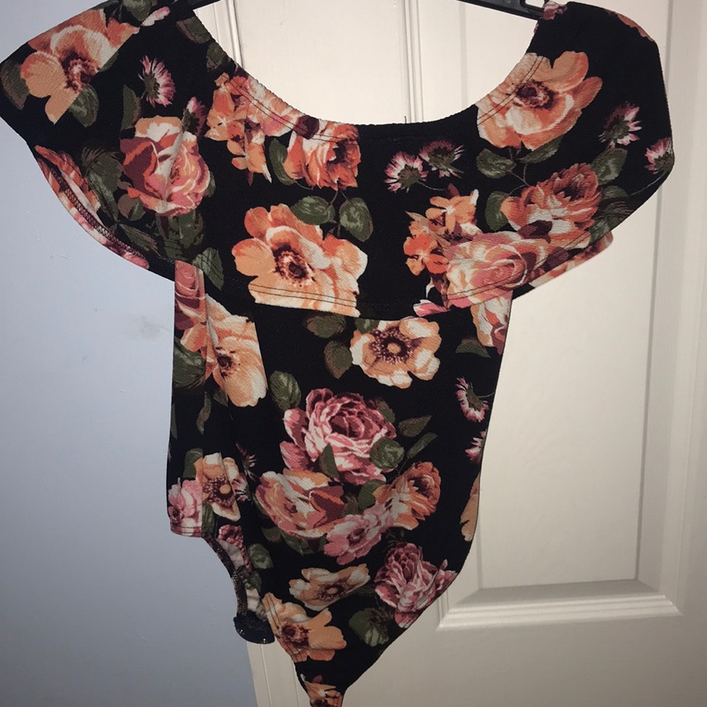 Off the shoulder bodysuit